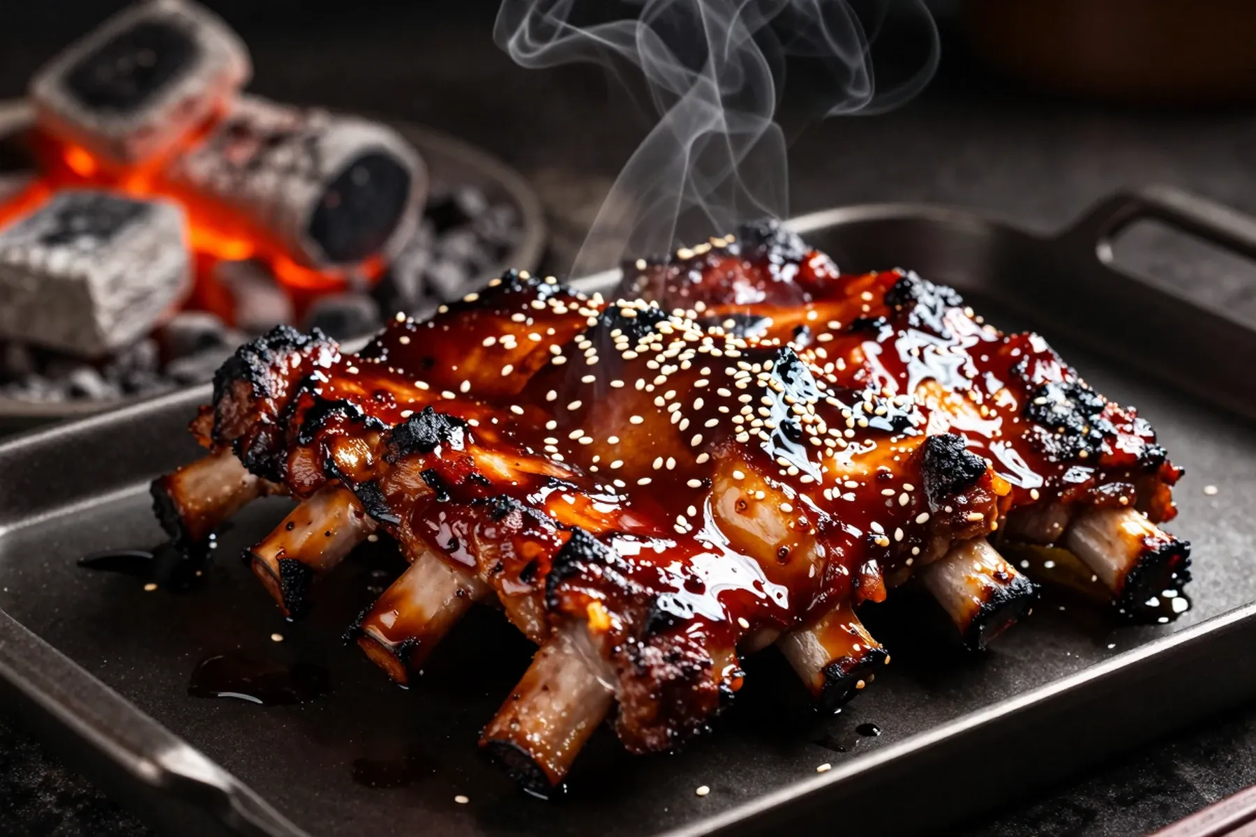 Ribs with JANG! sauce