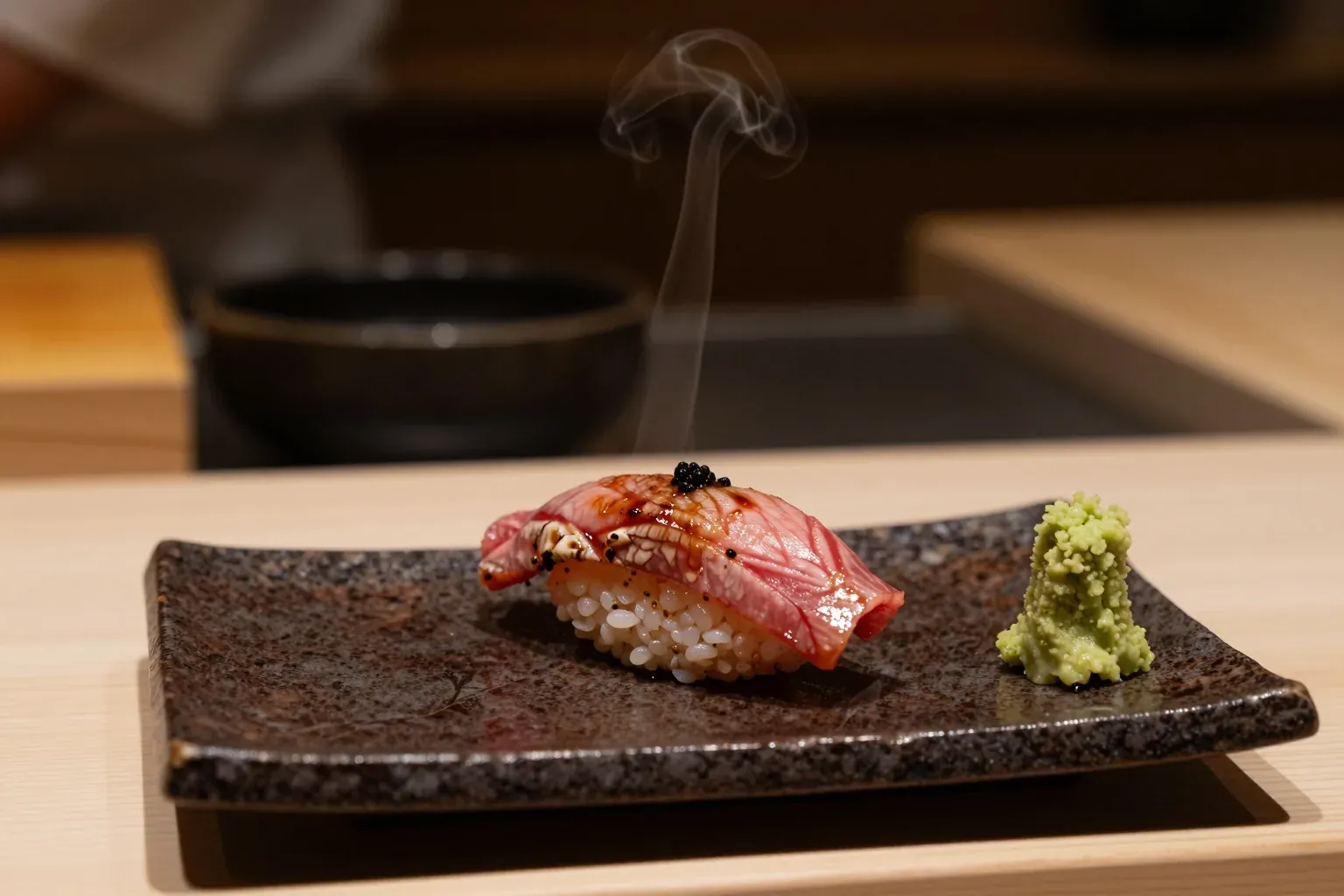 Tsuki: Ankimo · monkfish liver, ponzu jelly
